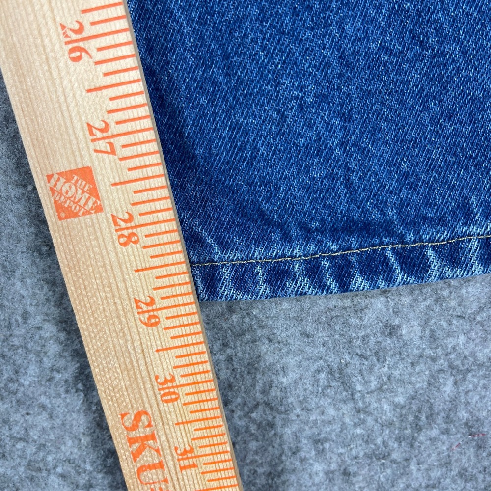 Carhartt Mens Relaxed Fit Straight Leg Blue Denim Jeans 38x30 Medium Wash 381-83 - Picture 10 of 12